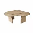 Soffbord Hanah Home Melted Safir Ek Spånskiva 105x35x65 cm - Soffbord - 8684283515158 - 1