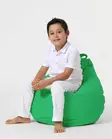 Sittsäck Atelier del Sofa Premium Kids Grön Polyester 60x60 cm - Saccosäckar - 8683743039258 - 3
