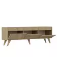 TV-bänk Hanah Home Sapphire Oak Safir Ek Spånskiva 150x30x48 cm - TV-bänkar - 8683742102328 - 5