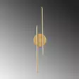 Vägglampa Opviq Umut Guld Metall 17 x 86 cm - Tak- och vägglampor - 8683743823338 - 6