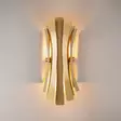 Vägglampa Opviq L?nea Guld Metall 17 x 16 x 48 cm - Tak- och vägglampor - 8684283783618 - 5