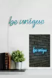 Led Väggdekor Wallity Be Unique Blå Plast 49x17 cm - Ljussmycken och ljusfigurer - 8682870287518 - 5