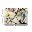 Canvastavla Wallity Flerfärgad Canvas 70x100 cm - Tavlor och ramar - 8681875400298 - 4