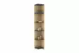 Bokhylla Hanah Home Porto Safir Antracit Spånskiva 25x160x25 cm - Bokhyllor - 8683342851718 - 1