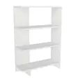 Bokhylla Hanah Home Trilion Vit Spånskiva 61,5x90x24 cm - Bokhyllor - 8681181674918 - 1