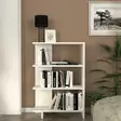 Bokhylla Hanah Home Trilion Vit Spånskiva 61,5x90x24 cm - Bokhyllor - 8681181674918 - 3
