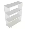 Bokhylla Hanah Home Trilion Vit Spånskiva 61,5x90x24 cm - Bokhyllor - 8681181674918 - 6