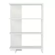 Bokhylla Hanah Home Trilion Vit Spånskiva 61,5x90x24 cm - Bokhyllor - 8681181674918 - 5