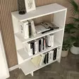 Bokhylla Hanah Home Trilion Vit Spånskiva 61,5x90x24 cm - Bokhyllor - 8681181674918 - 4
