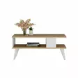 Soffbord Hanah Home Ayca Safir Vit Spånskiva 90x40x45 cm - Soffbord - 8683342946148 - 1