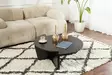 Soffbord Hanah Home Orion Trä Svart Spånskiva 90x30x60 cm 85x35x30 cm - Soffbord - 8684282969358 - 5