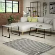 Soffbord Hanah Home Pal Orta Vit Spånskiva Metall 88x38x50 cm 57x45x55 cm - Soffbord - 8681875478198 - 3