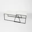Soffbord Hanah Home Pal Orta Vit Spånskiva Metall 88x38x50 cm 57x45x55 cm - Soffbord - 8681875478198 - 6