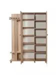 Hallmöbel Hanah Home Garmanto 135-723 Sonoma Ek Spånskiva 135x192x36 cm - Hallskåp - 8681875381658 - 7