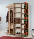 Hallmöbel Hanah Home Garmanto 135-723 Sonoma Ek Spånskiva 135x192x36 cm - Hallskåp - 8681875381658 - 4