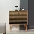 Byrå Hanah Home Trio 220 Sonoma Ek Spånskiva 80x90x40 cm - Byråer och skåp - 8681875404098 - 2