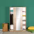 Garderob Hanah Home Swd512Sn Sonomo Spånskiva 120x182x52 cm - Garderober - 8682870657878 - 3