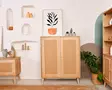 Sideboard Hanah Home Jüt Ek Massivt Trä 40x90x110 cm - Sidobord och extrabord - 8683742868118 - 2