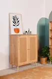 Sideboard Hanah Home Jüt Ek Massivt Trä 40x90x110 cm - Sidobord och extrabord - 8683742868118 - 4