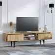 TV-bänk Hanah Home Artemis Ek Spånskiva 180x47x40 cm - TV-bänkar - 8682870175228 - 3