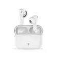 Fullt Trådlösa hörlurar | ENC (Environmental Noise Cancelling) | Bluetooth® | Batteri 1 driftstid standardanvändning: 1440 min | Tryck på Kontroll | Batteri hölje | Trådlöst laddningsfodral | Inbygd mikrofon | Stöd för röststyrning | Brusreducering | IPX4 | Vit - In-ear hörlurar - 5412810450398 - 10