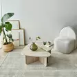 Soffbord Hanah Home Ballare Travertine Spånskiva 90x35x60 cm 60x40x40 cm - Soffbord - 8684283515288 - 2