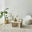 Soffbord Hanah Home Ballare Travertine Spånskiva 90x35x60 cm 60x40x40 cm - Soffbord - 8684283515288 - 4