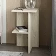 Sängbord Hanah Home Leray Travertine Spånskiva 36x60x36 cm - Nattduksbord - 8684283735198 - 4