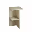Sängbord Hanah Home Leray Travertine Spånskiva 36x60x36 cm - Nattduksbord - 8684283735198 - 1