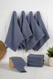 Kökshandduk Set Hermia Eloise Mörkblå Bomull Polyester 10 Delar - Kökstextilier - 8684283207398 - 1