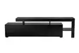 TV-bänk Hanah Home Beliz Trä Svart Spånskiva 192x53x37 cm - TV-bänkar - 8684283431458 - 6
