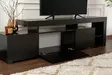 TV-bänk Hanah Home Beliz Trä Svart Spånskiva 192x53x37 cm - TV-bänkar - 8684283431458 - 5
