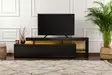 TV-bänk Hanah Home Beliz Trä Svart Spånskiva 192x53x37 cm - TV-bänkar - 8684283431458 - 2