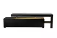 TV-bänk Hanah Home Beliz Trä Svart Spånskiva 192x53x37 cm - TV-bänkar - 8684283431458 - 1