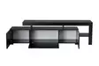 TV-bänk Hanah Home Beliz Trä Svart Spånskiva 192x53x37 cm - TV-bänkar - 8684283431458 - 8