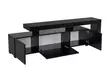 TV-bänk Hanah Home Beliz Trä Svart Spånskiva 192x53x37 cm - TV-bänkar - 8684283431458 - 9