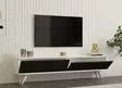 TV-bänk Hanah Home Alberi Antracit Vit Spånskiva 160x35x25 cm - TV-bänkar - 8681875146998 - 3