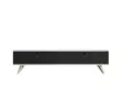 TV-bänk Hanah Home Alberi Antracit Vit Spånskiva 160x35x25 cm - TV-bänkar - 8681875146998 - 6