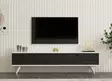 TV-bänk Hanah Home Alberi Antracit Vit Spånskiva 160x35x25 cm - TV-bänkar - 8681875146998 - 4