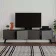 TV-bänk Hanah Home Dune Antracit Spånskiva 180x50x29,6 cm - TV-bänkar - 8684283133888 - 4