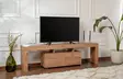 TV-bänk Nordure Enclave Furu Spånskiva 180x50x31,3 cm - TV-bänkar - 8684283112098 - 2