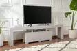 TV-bänk Hanah Home Enclave Grå Spånskiva 180x50x31,3 cm - TV-bänkar - 8684283112128 - 2