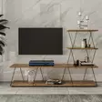 TV-bänk Hanah Home Ilgaz Furu Spånskiva 150x93x30 cm - TV-bänkar - 8682870862128 - 2