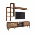TV-bänk Hanah Home M16 Valnöt Spånskiva 180x48,6x35 cm - TV-bänkar - 8681875462128 - 6