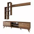 TV-bänk Hanah Home M16 Valnöt Spånskiva 180x48,6x35 cm - TV-bänkar - 8681875462128 - 10