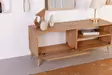 TV-bänk Hanah Home Jüt 140 Ek Spånskiva 138x55x41 cm - TV-bänkar - 8683742868088 - 5