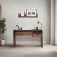 Skrivbord Hanah Home Cms510Oo1 Valnöt Spånskiva 120x75x60 cm - Skrivbord - 8684283505708 - 2