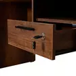 Skrivbord Hanah Home Cms510Oo1 Valnöt Spånskiva 120x75x60 cm - Skrivbord - 8684283505708 - 10