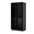 Garderob Hanah Home Kale Glass Antracit Spånskiva 90x210x52 cm - Garderober - 8683742559818 - 1
