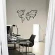 Väggdekor Metall Wallity Suret Two Svart Metall 100x64 cm - Dekorationer, prydnadsföremål - 8682870956278 - 5
